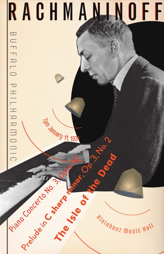 Rachmaninoff Concert Poster